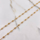 Cadena GC 6.05gr / 60cm / 4mm Oro Amarillo $