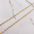 Cadena GC 6gr / 60cm / 4mm Oro Amarillo $