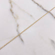 Cadena Escalera Plana 1.7gr / 40cm / 2mm Diamantada Tres Oros +3 $
