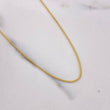 Cadena Mini Cubana 2.35gr / 45cm / 2mm Oro Amarillo +1 &