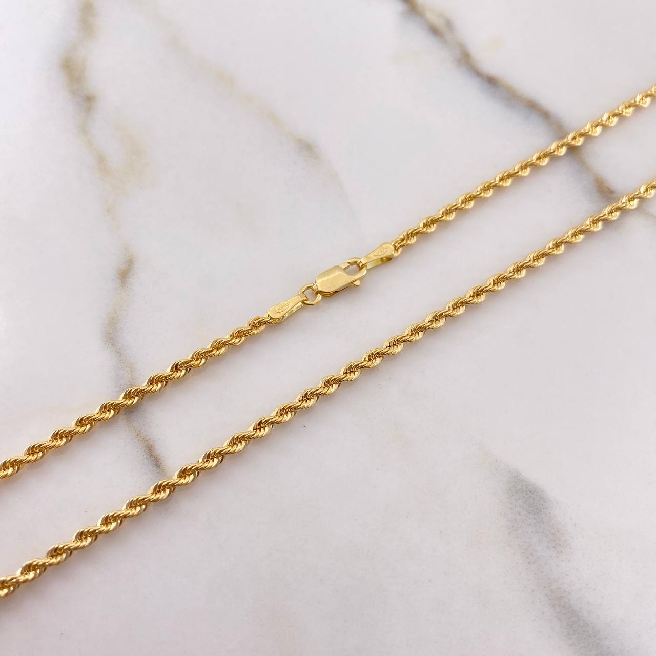Cadena Lazo 3.05gr / 50cm / 3mm Oro Amarillo +3 &