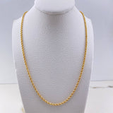 Cadena Lazo 3.5gr / 60cm / 1.8mm Oro Amarillo +3 &