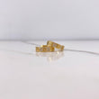 Candongas Tornillo 3.05gr / 1.2cm / Circones Blancos Oro Amarillo &