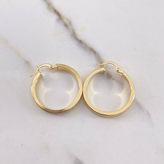 Candongas Tornillo 3.6gr / 3cm / Oro Amarillo 18K &