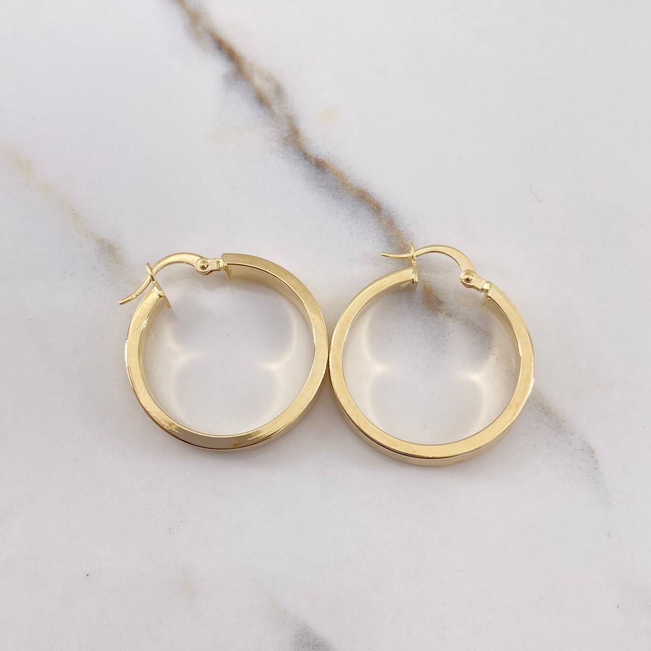 Candongas Tornillo 3.6gr / 2.9cm / Troqueladas Oro Amarillo &