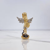 Dije San Miguel Arcángel 5.05gr / 3.9cm / Dos Oros Amarillo Blanco &