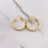 Candongas Winter 3.65gr / 2.8cm / Rayadas Oro Amarillo $