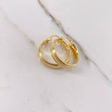 Candongas Winter 3.65gr / 2.8cm / Rayadas Oro Amarillo $
