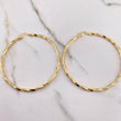 Candongas Mai 8.9gr / 7.5cm / Rayadas Oro Amarillo $