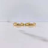 Candongas Nati 2.7gr / 2.4cm / Lisas Oro Amarillo $