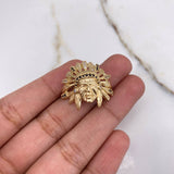 Herraje Indio 5.2gr / 2.3cm / Circones Negros Blancos Oro Amarillo $