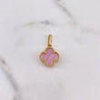 Dije Trebol 2.7gr / 2.5cm / Nacar Rosa Oro Amarillo Nac.Esp. $