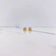Topos Avion 0.75gr / Circones Blancos Oro Amarillo 18K $