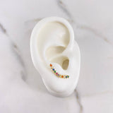 Topos Linea 1gr / Circones Colores Oro Amarillo 18K $