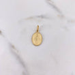 Dije Virgen Milagrosa 1.8gr / 2.2cm / Lisa Oro Amarillo 18K $