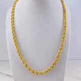 Cadena Lazo 13.85gr / 60cm / 4.1mm Oro Amarillo +3 18K &