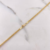 Cadena Franco 5.5gr / 60cm / 1.8mm Oro Amarillo +3 18K &