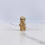 Dije Astronauta 10gr / 2.4cm / Circones Blancos Azules Oro Amarillo (Oferta) $