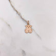 Dije Oso Ts 1.05gr / 2.5cm / Liso Oro Rosa $