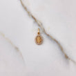 Dije Virgen del Carmen 0.65gr / 1.5cm / Circones Blancos Oro Amarillo $
