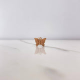 Dije Mariposa 0.45gr / 1.2cm / Oro Rosa $