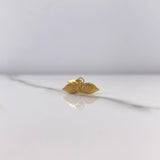 Dije Ojos de Santa Lucía 0.35gr / 1cm / Oro Amarillo $