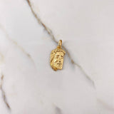 Dije Rostro de Cristo 2.6gr / 3cm / Oro Amarillo $