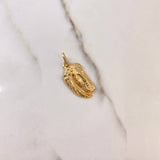 Dije Rostro de Cristo 2.6gr / 3cm / Oro Amarillo $