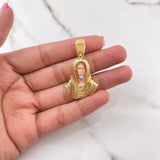 Dije Rostro de Cristo 8.75gr / 3.8cm / Tres Oros $
