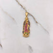 Dije Virgen de Guadalupe 5.1gr / 4.5cm / Circones Azules Fucsias Verdes Blancos Oro Amarillo $