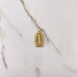 Dije Virgen de Guadalupe 4.35gr / 3cm / Circones Blancos Negros Oro Amarillo $