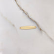 Herraje Placa 0.7gr / 2.5cm / Lisa Oro Amarillo $