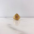 Anillo Virgen de Guadalupe 10.9gr / T9 3/4 / Circones Verdes Fuscias Blancos Oro Amarillo $