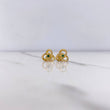 Topos Helice 1.15gr / Circon Verde Oro Amarillo &