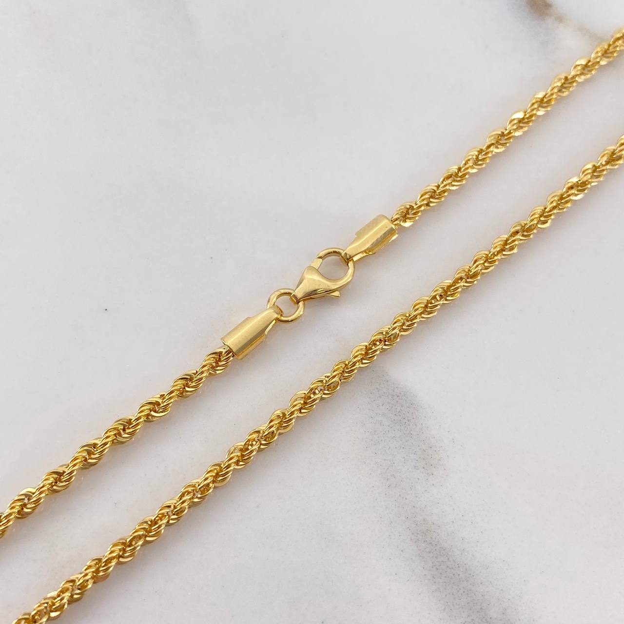 Pulso Lazo 1.65gr / 20cm / 2mm Oro Amarillo +3 &