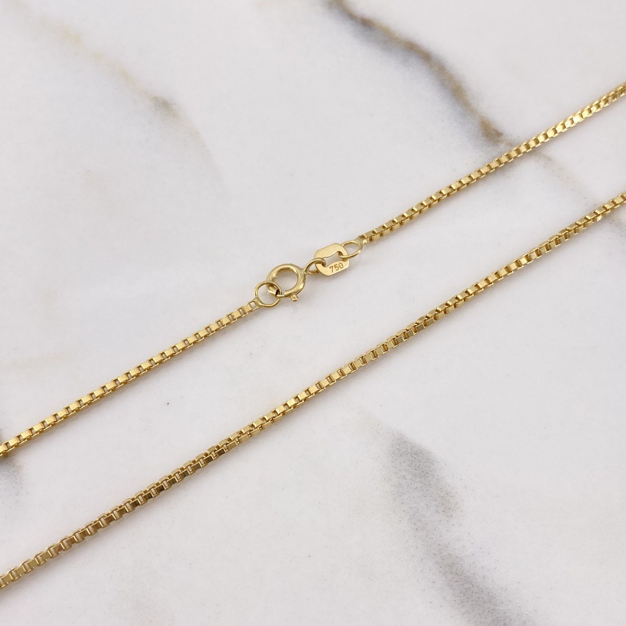 Cadena Veneciana 3.75gr / 60cm / 1mm Oro Amarillo +3 $