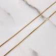 Cadena Veneciana 1.55gr / 55cm / 1mm Oro Amarillo +3 $