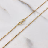 Cadena Veneciana 1.55gr / 55cm / 1mm Oro Amarillo +3 $