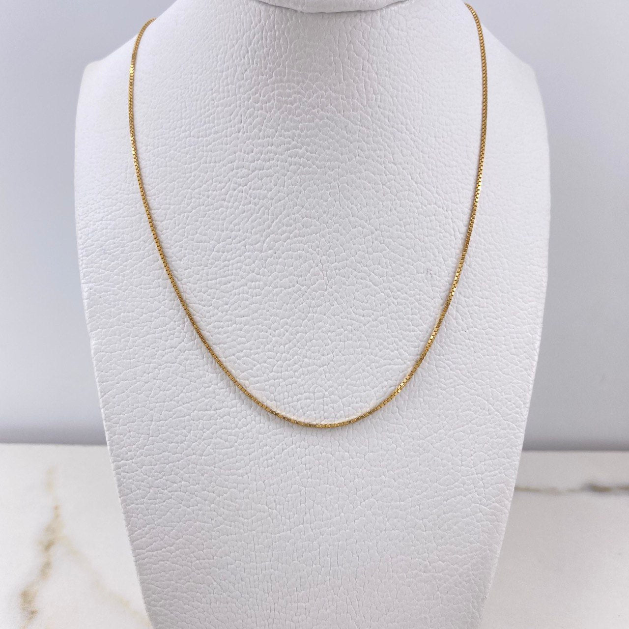 Cadena Veneciana 1.55gr / 55cm / 1mm Oro Amarillo +3 $
