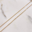Cadena Veneciana 1.65gr / 50cm / 1mm Oro Amarillo +3 $