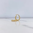 Candongas Lula 1.3gr / 1.5cm / Punteadas Oro Amarillo $