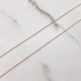 Cadena Veneciana 0.95gr 40cm + Dije Oso Ts 0.4gr 1.6cm / Oro Rosa (Oferta) $