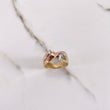 Anillo Moño Torcido 6.45gr / T6 1/4 / Tres Oros $
