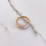 Anillo Olas Trio 3.8gr / T7 1/2 / Tres Oros $