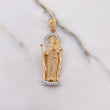 Dije Virgen Del Carmen 6.2gr / 4.5cm / Circones Blancos Tres Oros