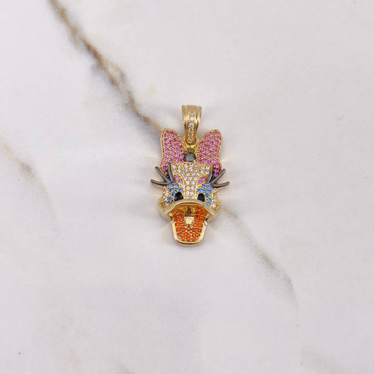 Dije Pata 7.9gr / 3.3cm / Circones Rosados Blancos Azules Naranjas Oro Amarillo (Oferta) $