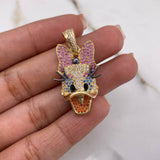 Dije Pata 7.9gr / 3.3cm / Circones Rosados Blancos Azules Naranjas Oro Amarillo (Oferta) $