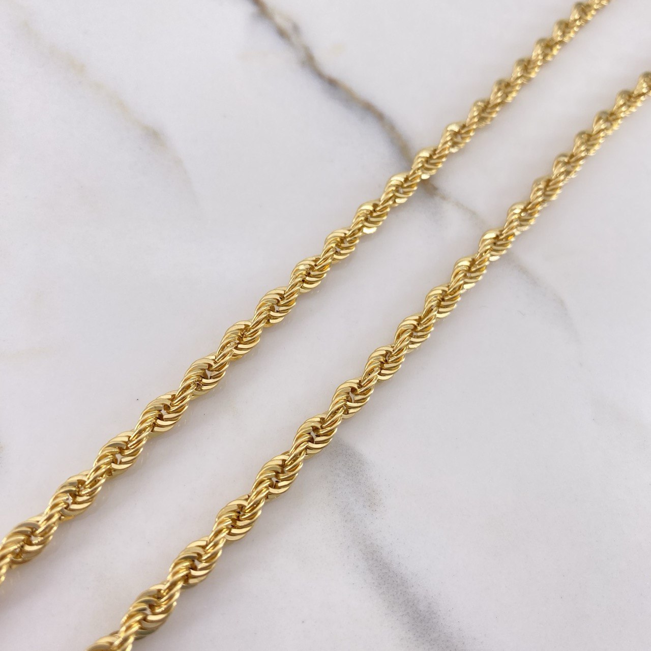 Cadena Lazo 8.95gr / 50cm / 3mm Oro Amarillo +3 $