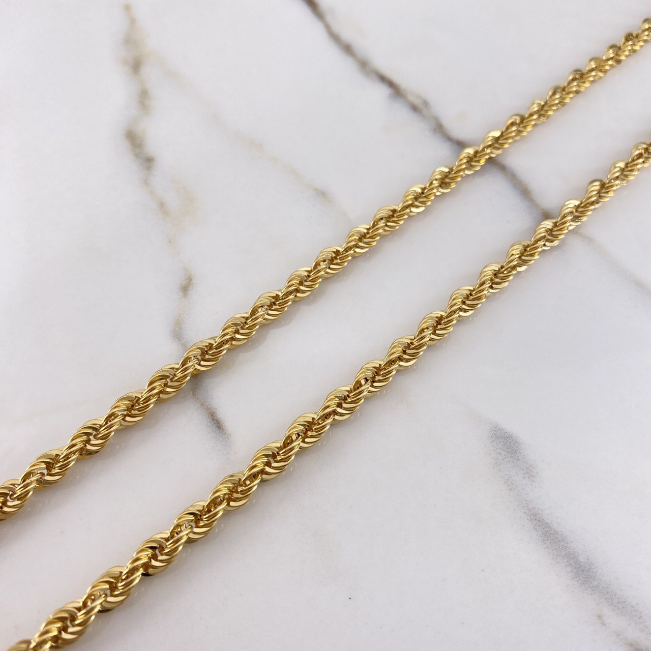 Cadena Lazo 16.25gr / 70cm / 4mm Oro Amarillo +3 $