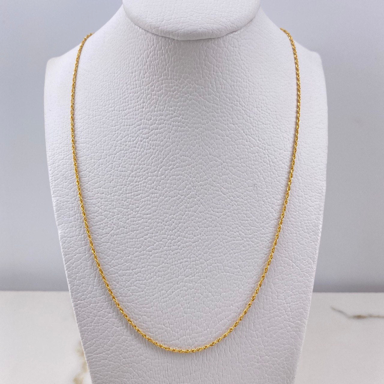 Cadena Lazo 1.05gr / 60cm / 0.95mm Oro Amarillo +3 $